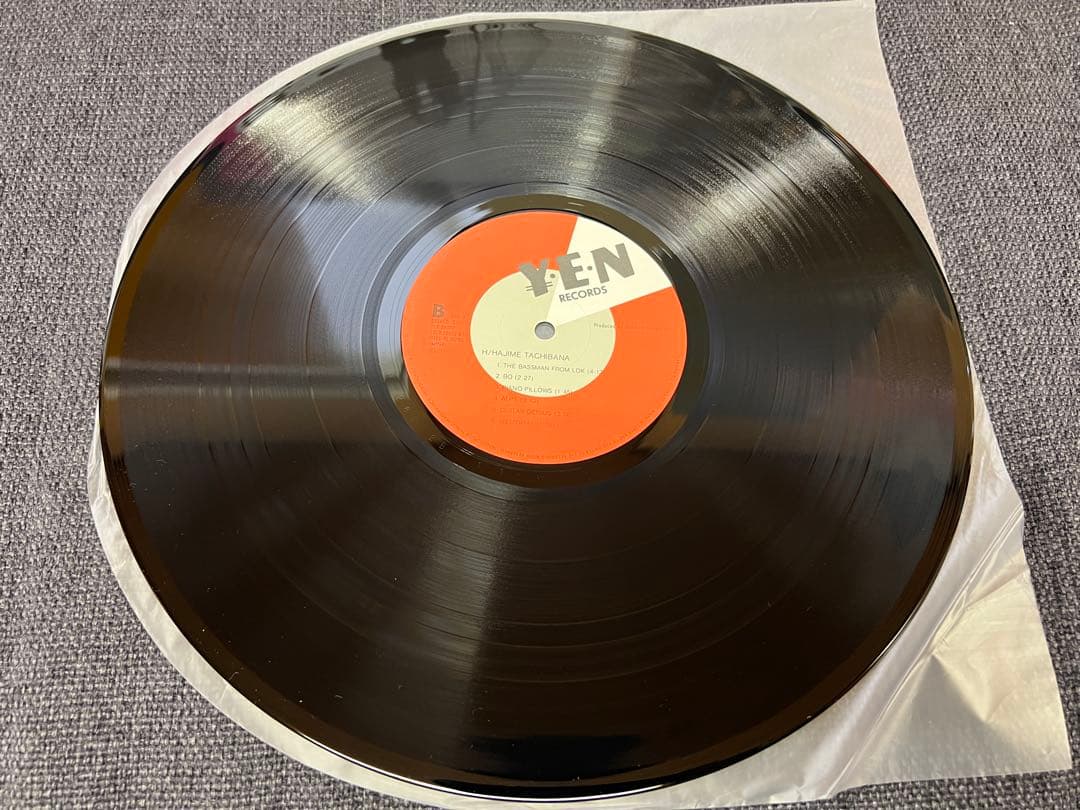 立花ハジメ H 帯付 初回 LP YLR-28002 YENレーベル 坂本龍一