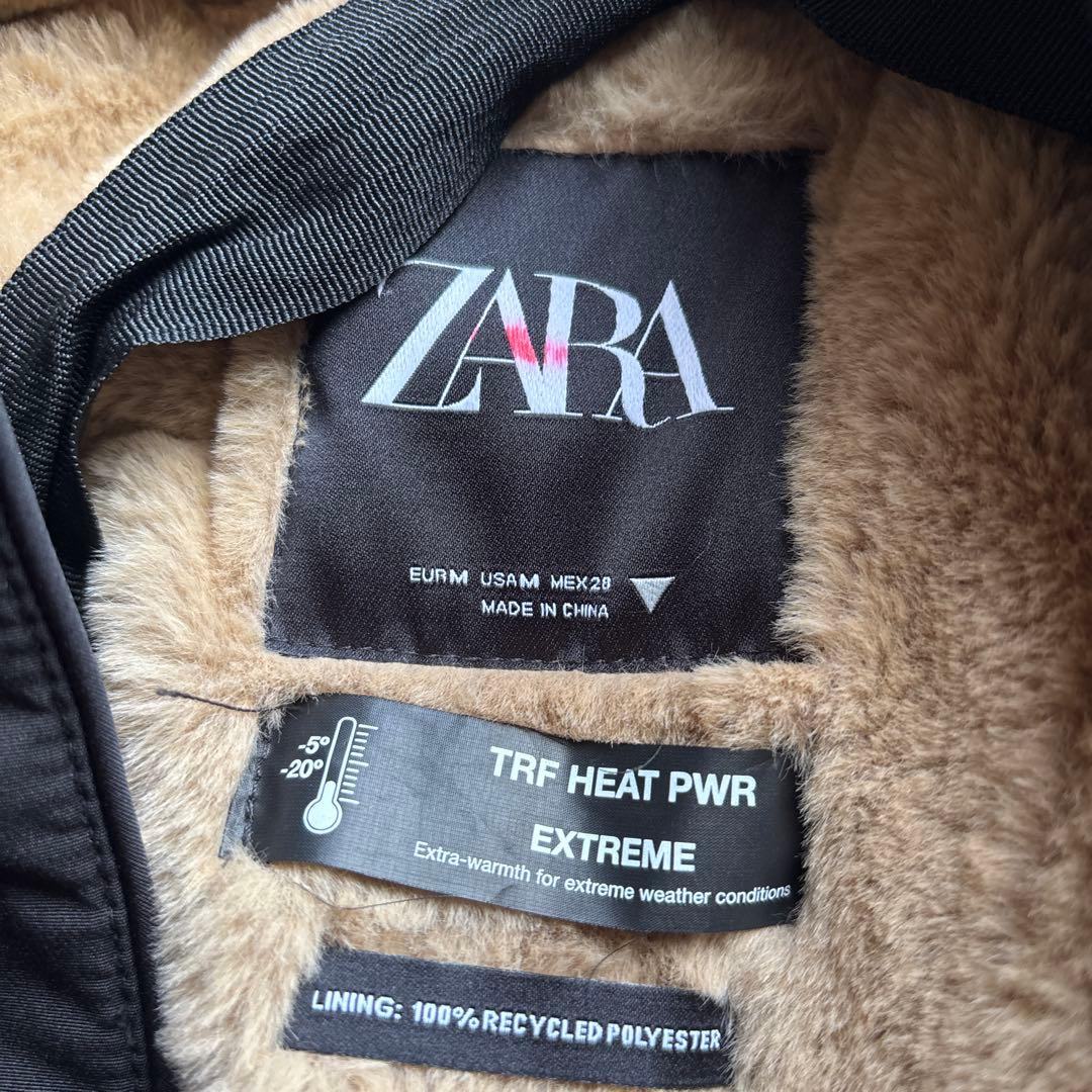ZARA TRF HEAT PWR EXTREME モッズコート