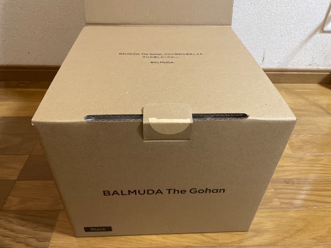 a*u様 BALMUDA 炊飯器 ブラック