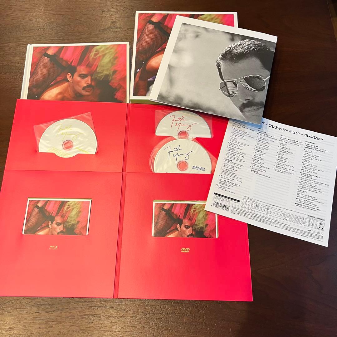 NEVER BORING フレディマーキュリー　3CD+DVD+Blu-ray