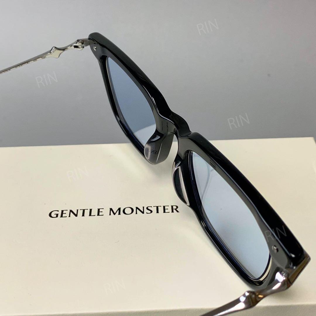 GENTLE MONSTER サングラス ブラック/ブルー EGO