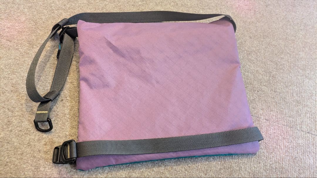 【完売品】YANCO サコッシュ ターコイズ ECO-PAC BLUELUG