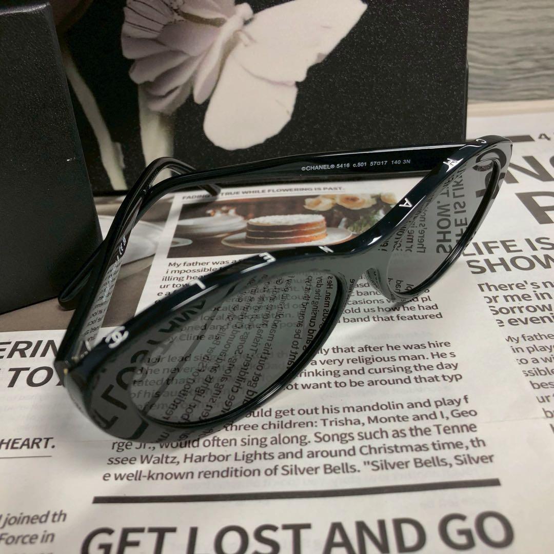 CHANEL シャネル サングラス ブラック 5416 ココマーク