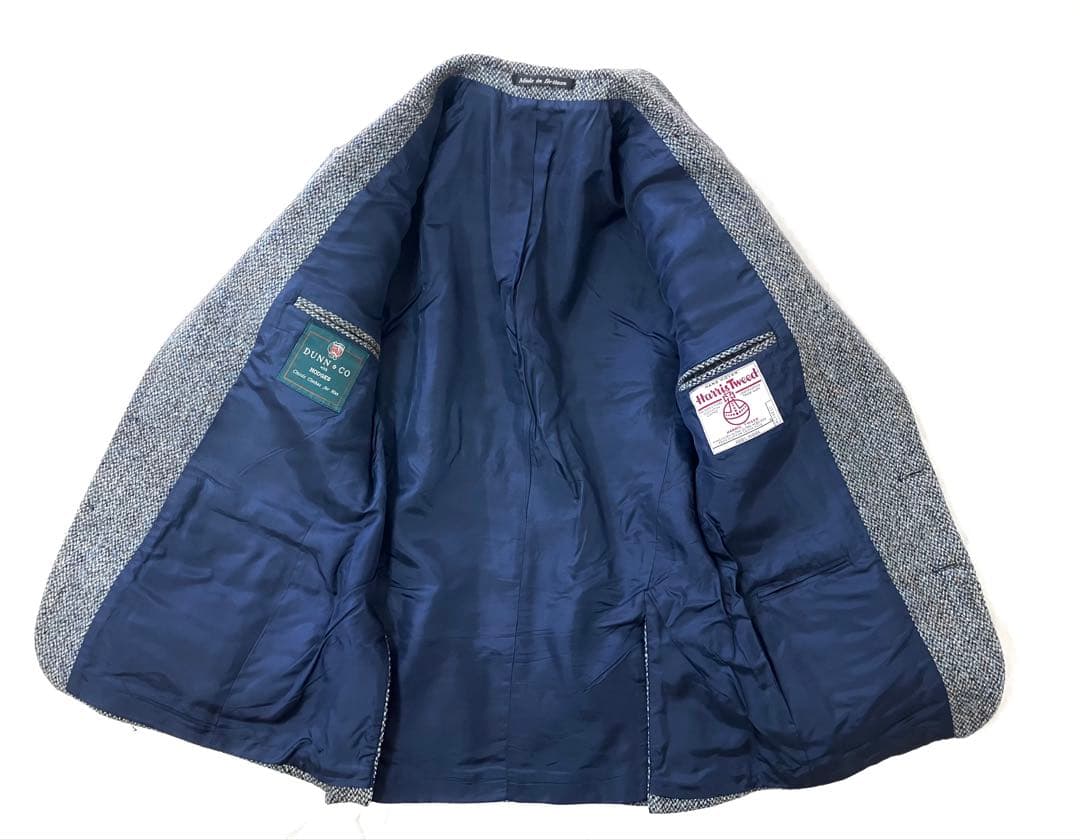 90sハリスツイード ジャケット Dunn&Co HODGES くるみボタン