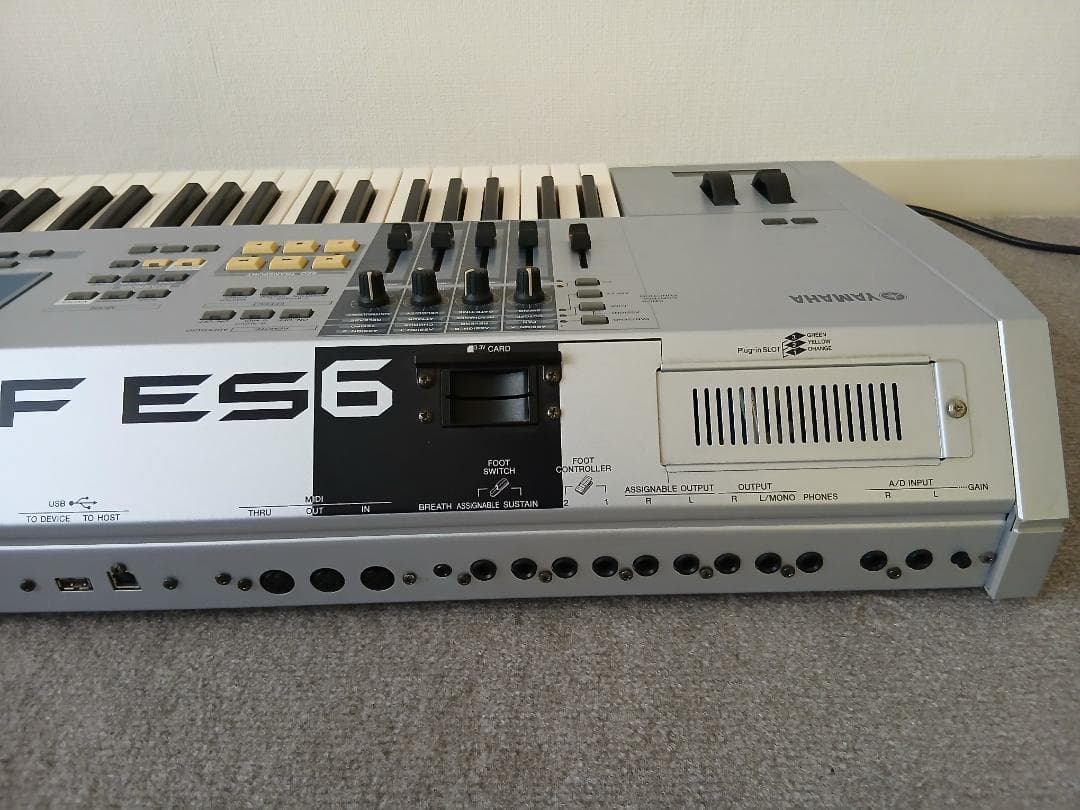 名器　◆　YAMAHA 　◆　シンセサイザー　MOTIF ES6 　動作確認済