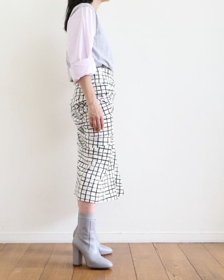 Dries Van Noten ドリスヴァンノッテン2024awチェックスカート