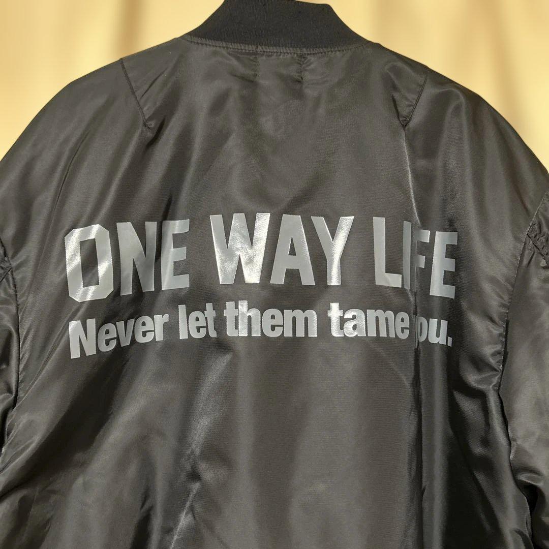 EVILACT イーブルアクトOne Way Life フライトジャケット L