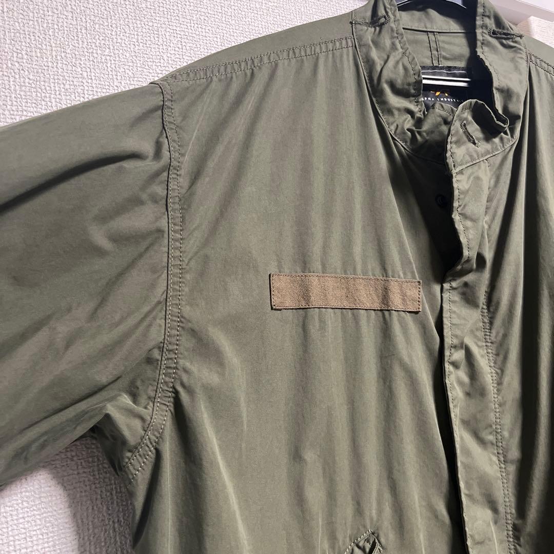 ALPHAアルファインダストリーズM-65モッズコートフィッシュテール