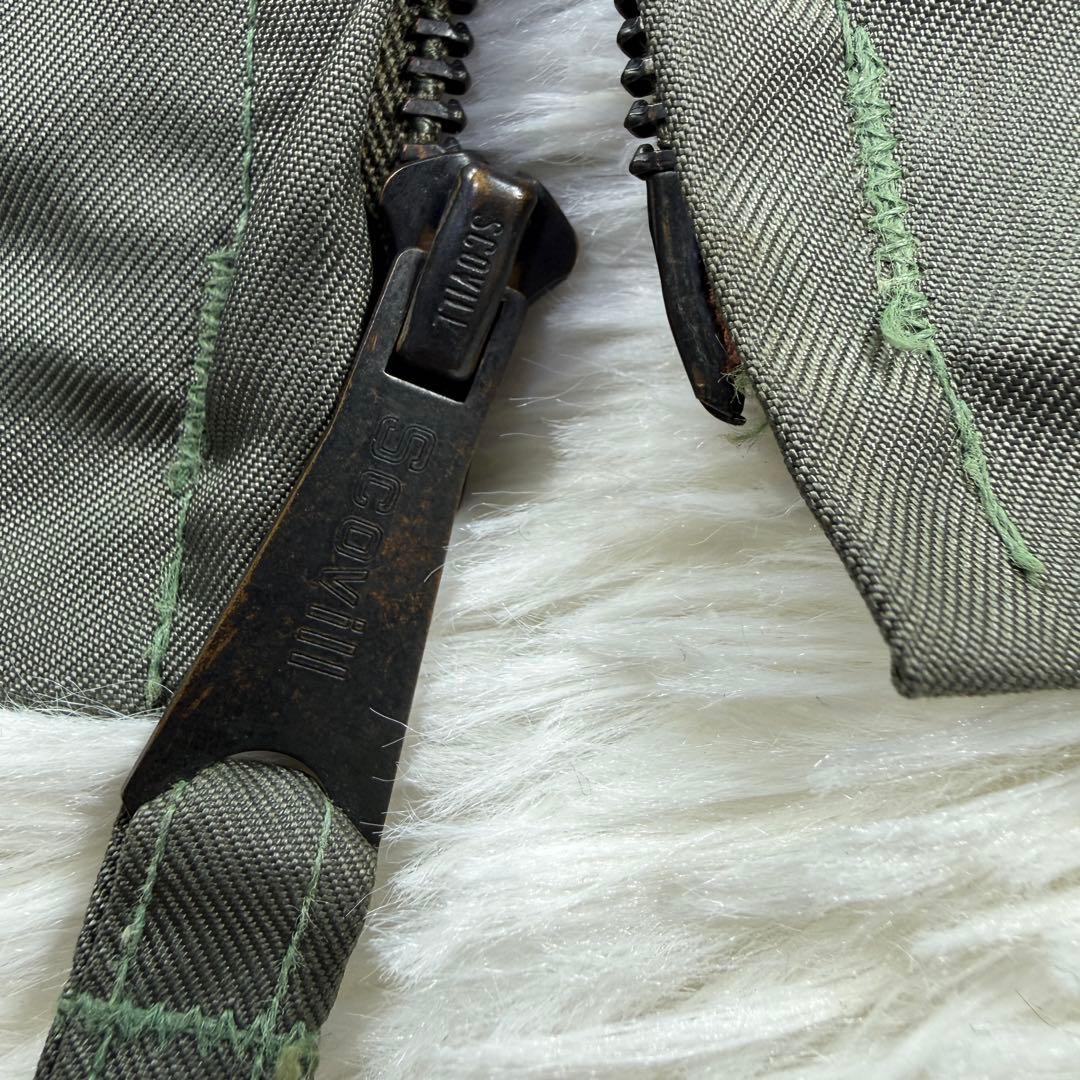 【美品】アルファ×サミット 希少Wネーム 88年 米軍実物 CWU-36/P