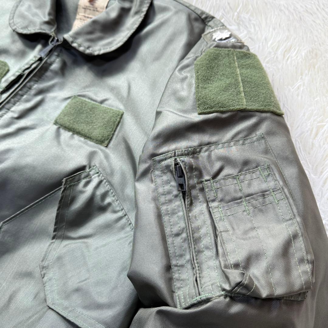 【美品】アルファ×サミット 希少Wネーム 88年 米軍実物 CWU-36/P