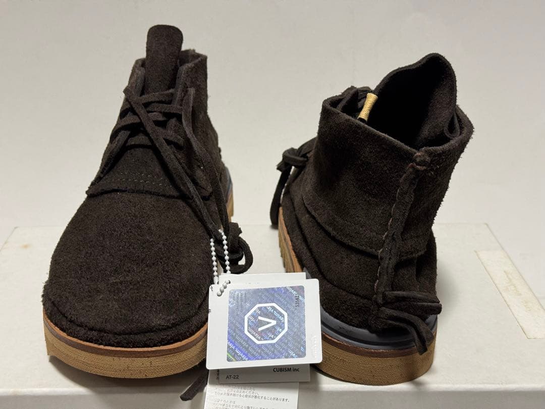 特価visvimビスビム未使用モックブーツ　ダークブラウン8