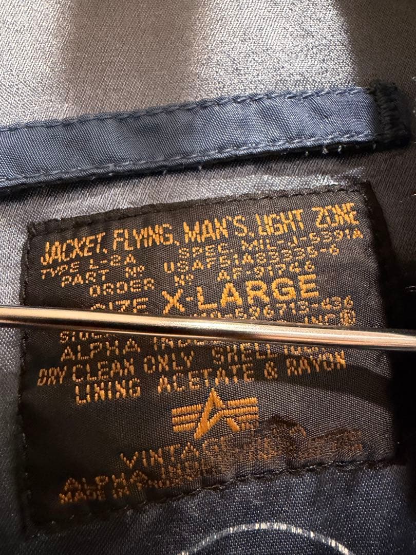 アルファインダストリーズ usa製 L-2A