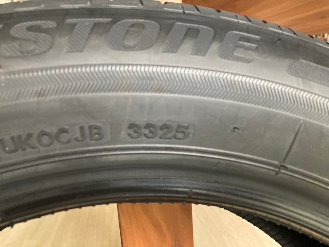 新車外し BS エコピア 195 60 17 送料込 走行11km 2本セット