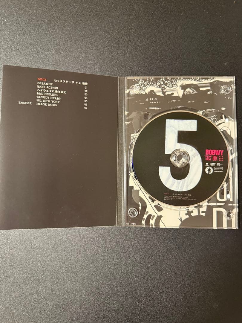 【完全限定生産・レア　DVD8枚組】BOØWY GIGS BOX