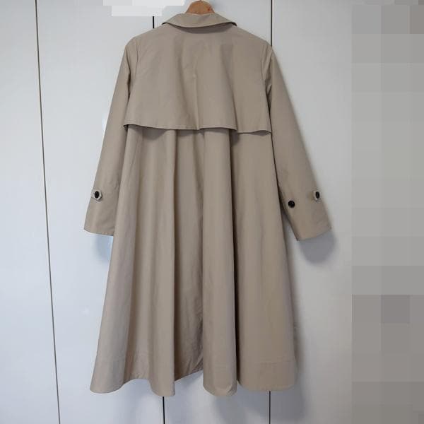 美品■ネミカbyレリアン■上品なトレンチコート/Aライン・ポリエステル■■9号