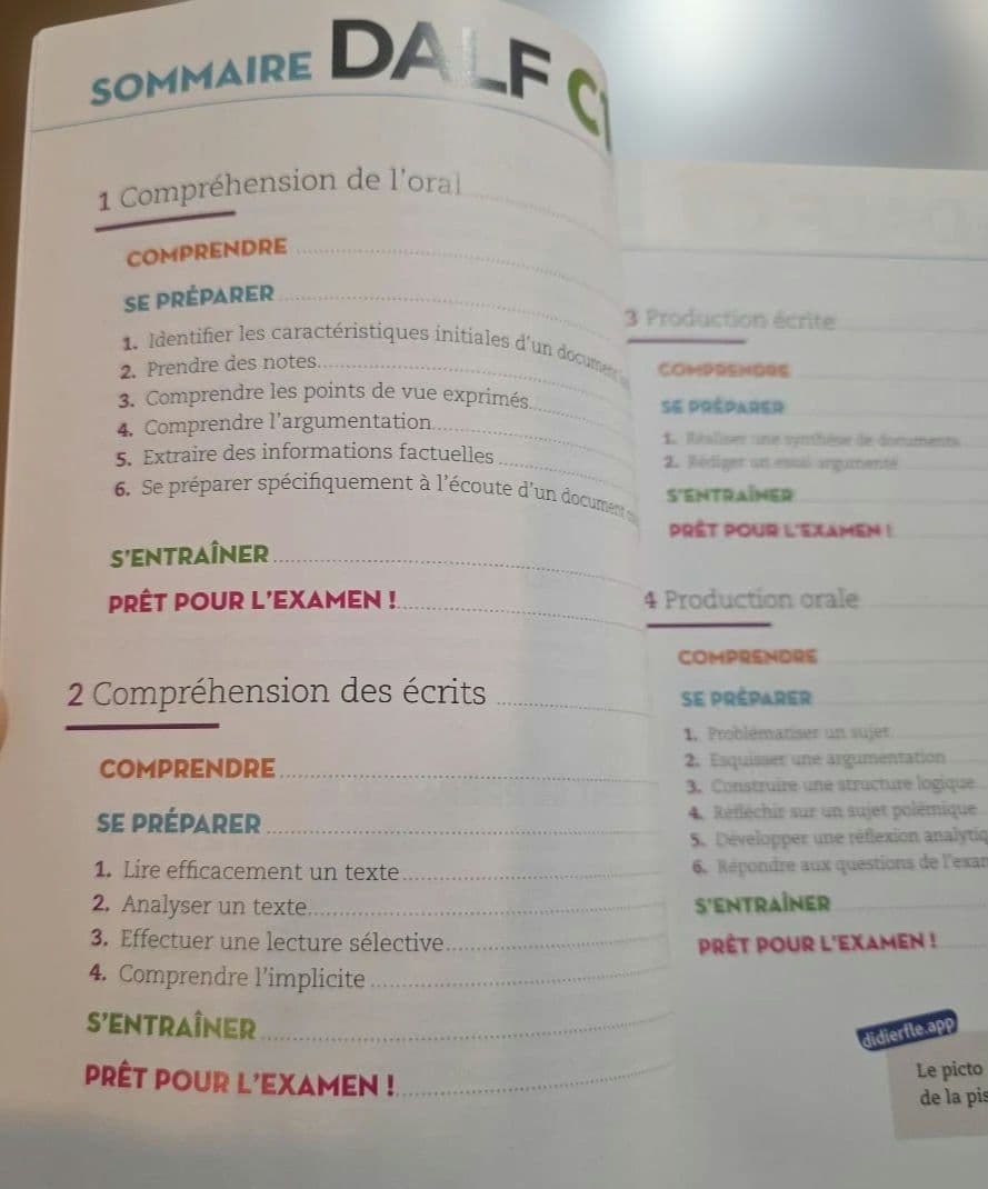 新品未使用フランス語上級者向けDALF C1/C2 試験対策参考書