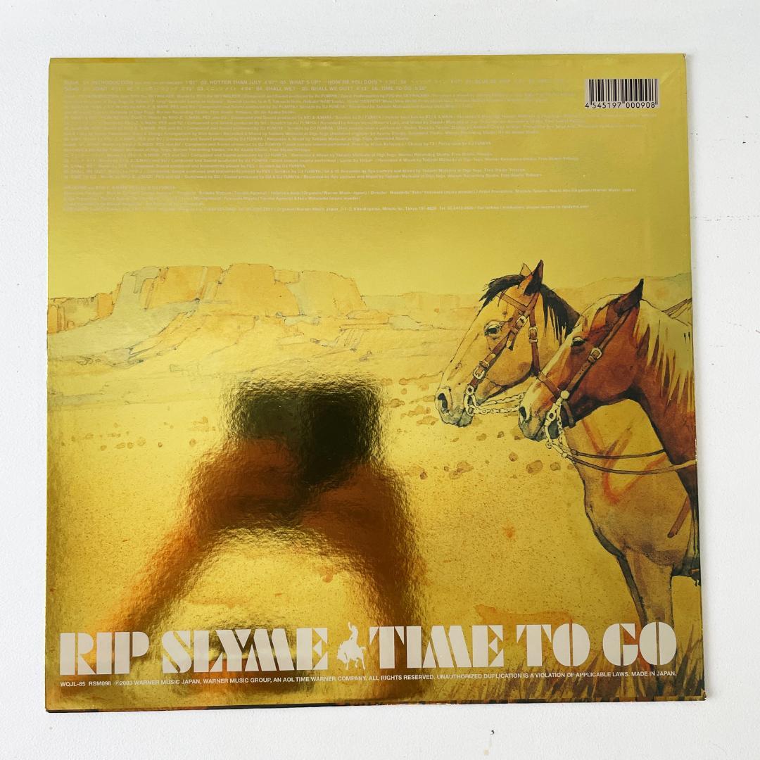 RIP SLYME / TIME TO GO 限定版 レコード