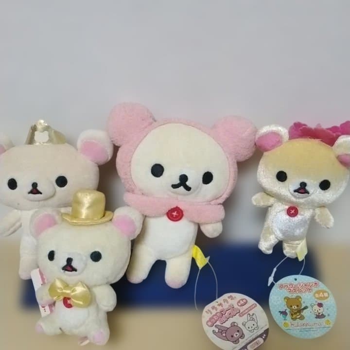 リラックマ＆コリラックマ＆キイロイトリ　ぬいぐるみ＆マスコット11点セット