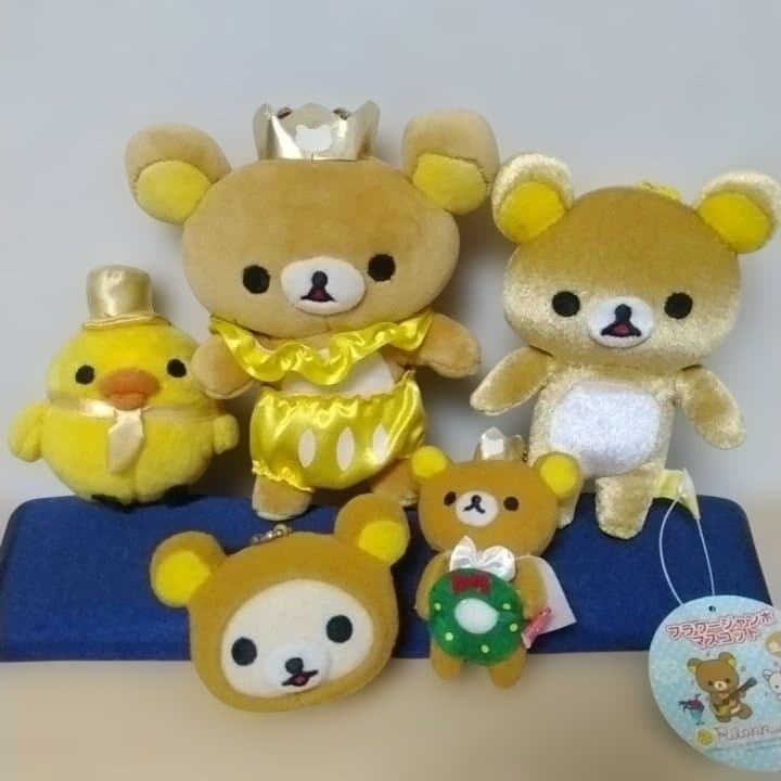 リラックマ＆コリラックマ＆キイロイトリ　ぬいぐるみ＆マスコット11点セット