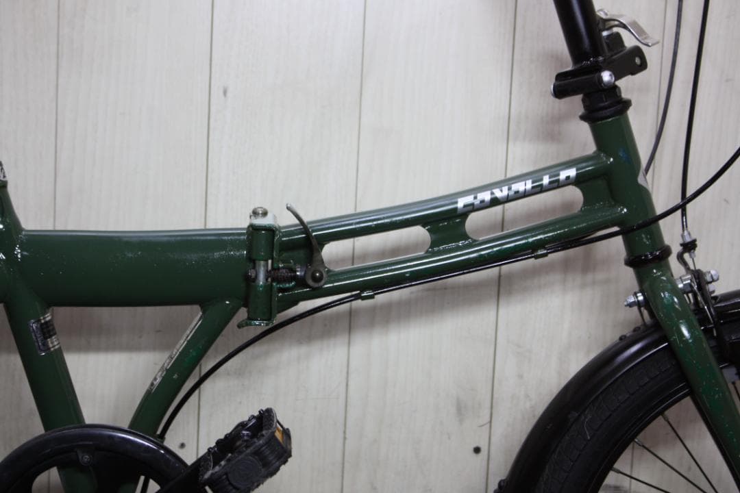 R*様 人気！cavalloカバロ 20インチ シマノ6速 折り畳み自転車