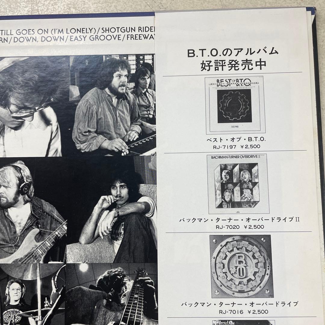 BACHMAN-TURNER OVERDRIVE / FREEWAYS美品LP
