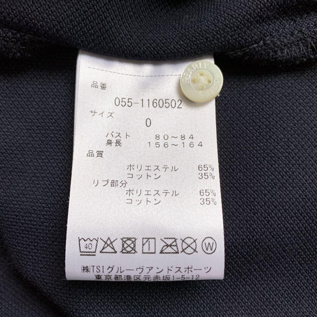 新品 タグ付き★ パーリーゲイツ　ゴルフウェア　ポロシャツ　半袖　ネイビー　S