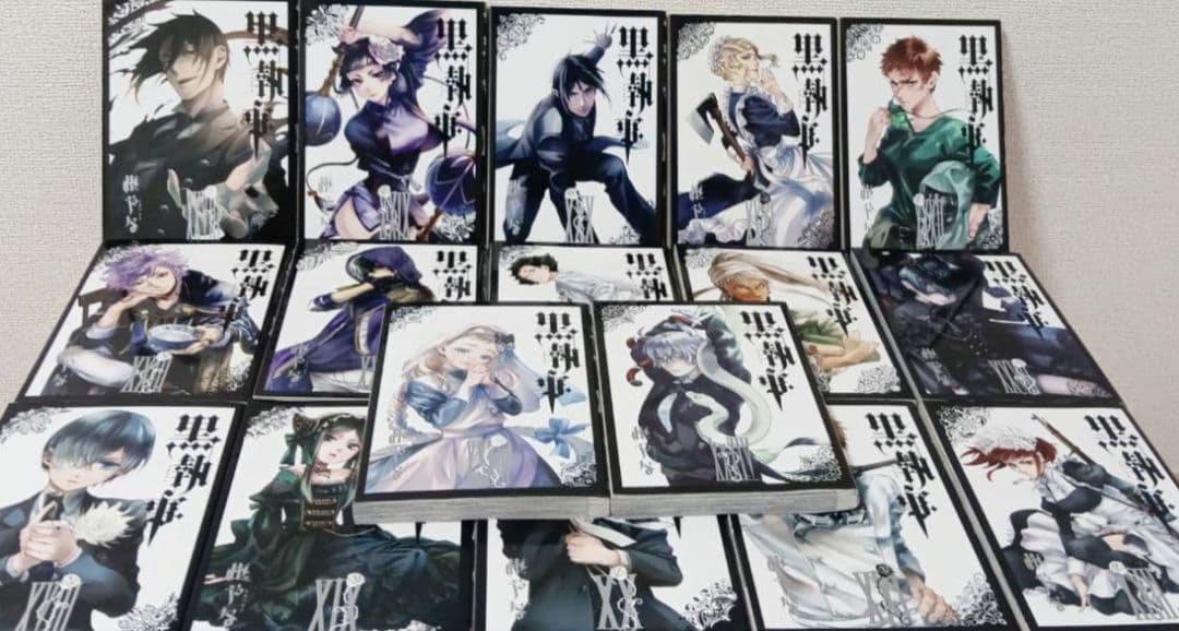 黒執事　全巻　全34巻 虹執事2冊　キャラクターガイド　枢やな
