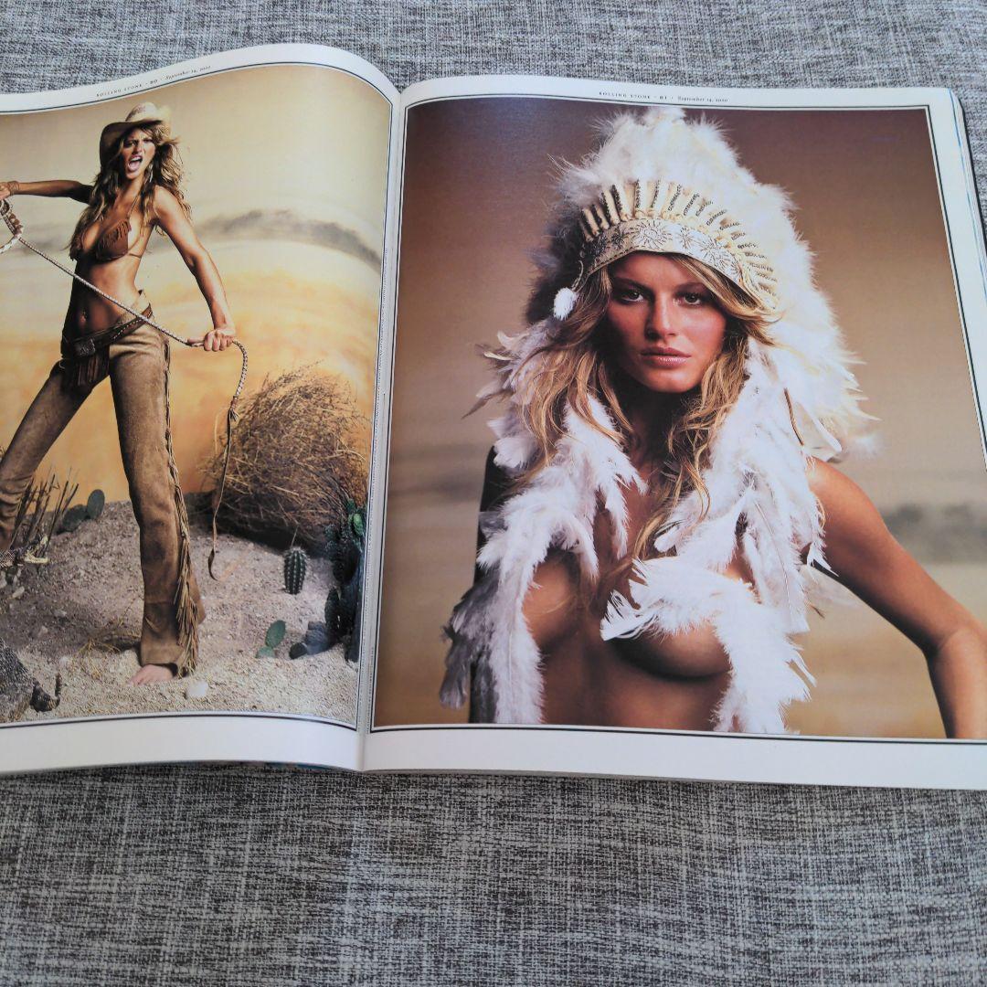 その他 Rolling Stone september 2000 Gisele