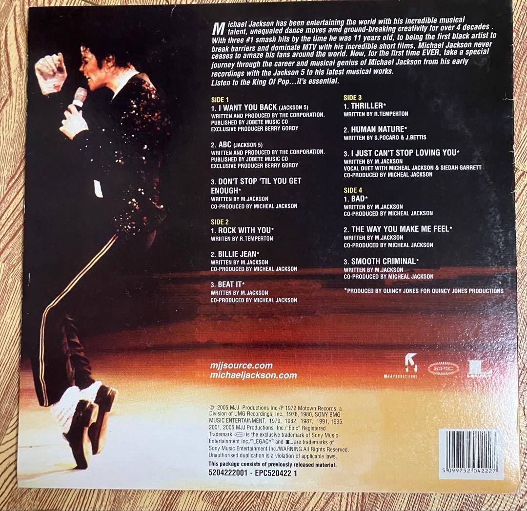 洋楽 The Essential Michael Jackson