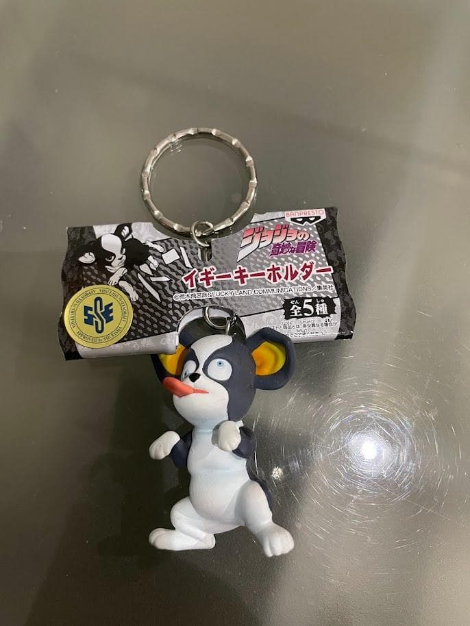 新品 ジョジョの奇妙な冒険　イギー　キーホルダー 全５種　セット