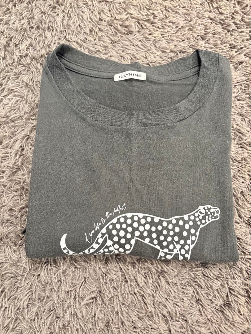JULYNINE チーター　Tシャツ