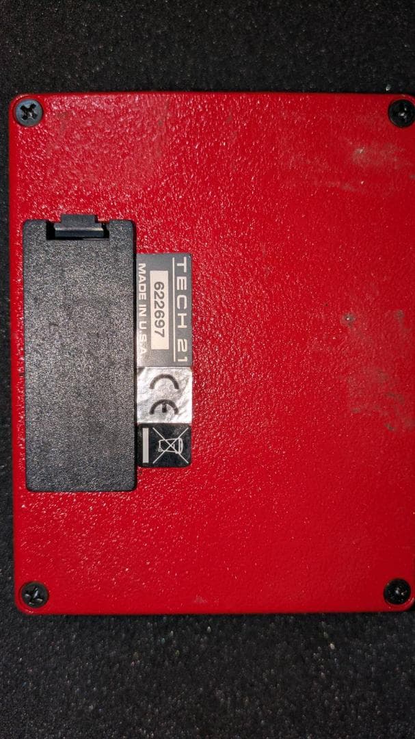 ベース SansAmp Bass D DI Vermilion