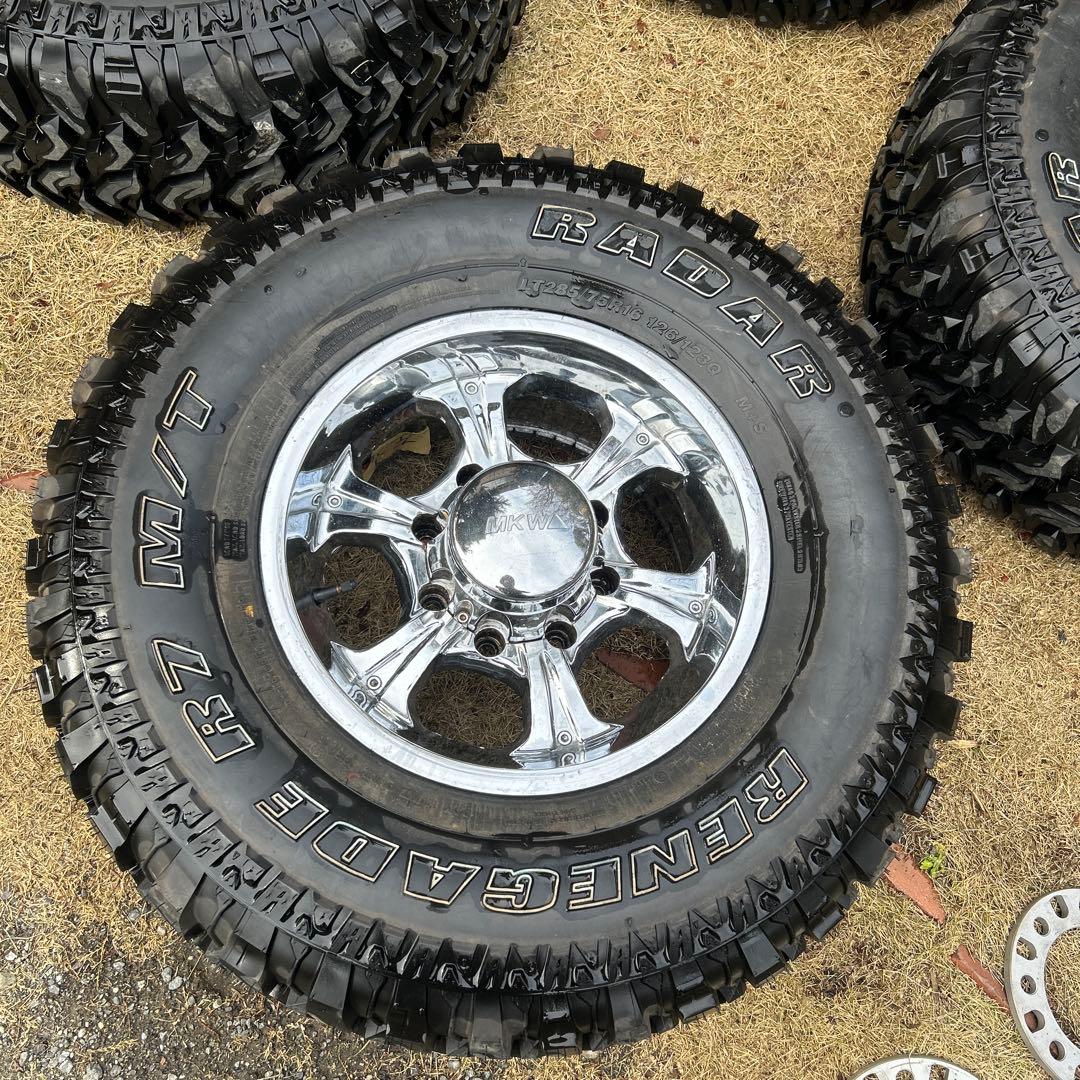 石ころ エクスカージョンF250 F350 8穴ホイール スペーサー付き