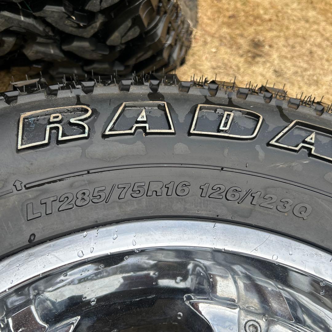 石ころ エクスカージョンF250 F350 8穴ホイール スペーサー付き
