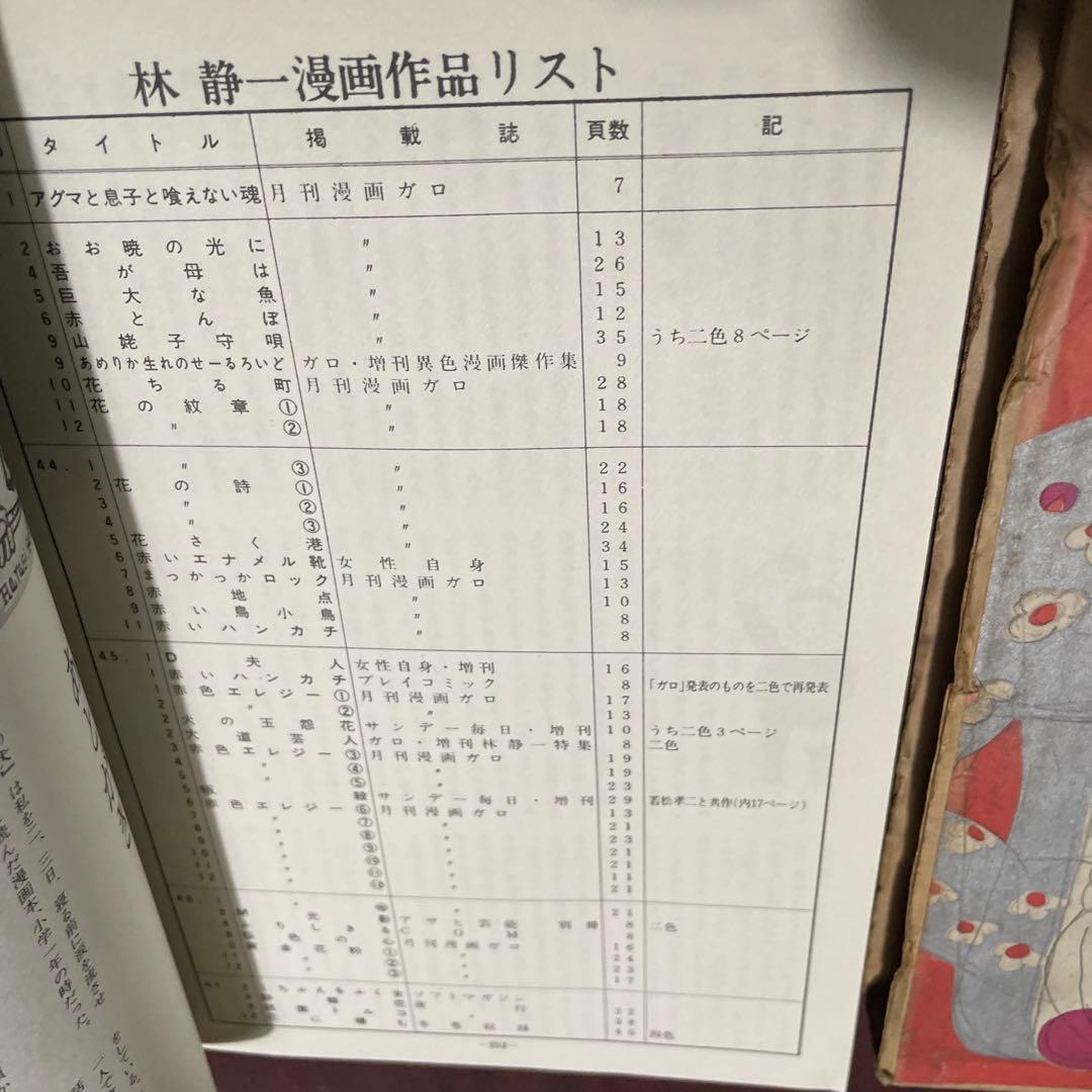 林静一作品集　初版