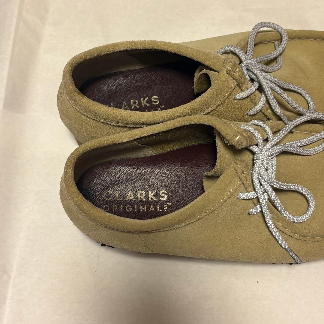 CLARKS ワラビー ベージュ 26cm