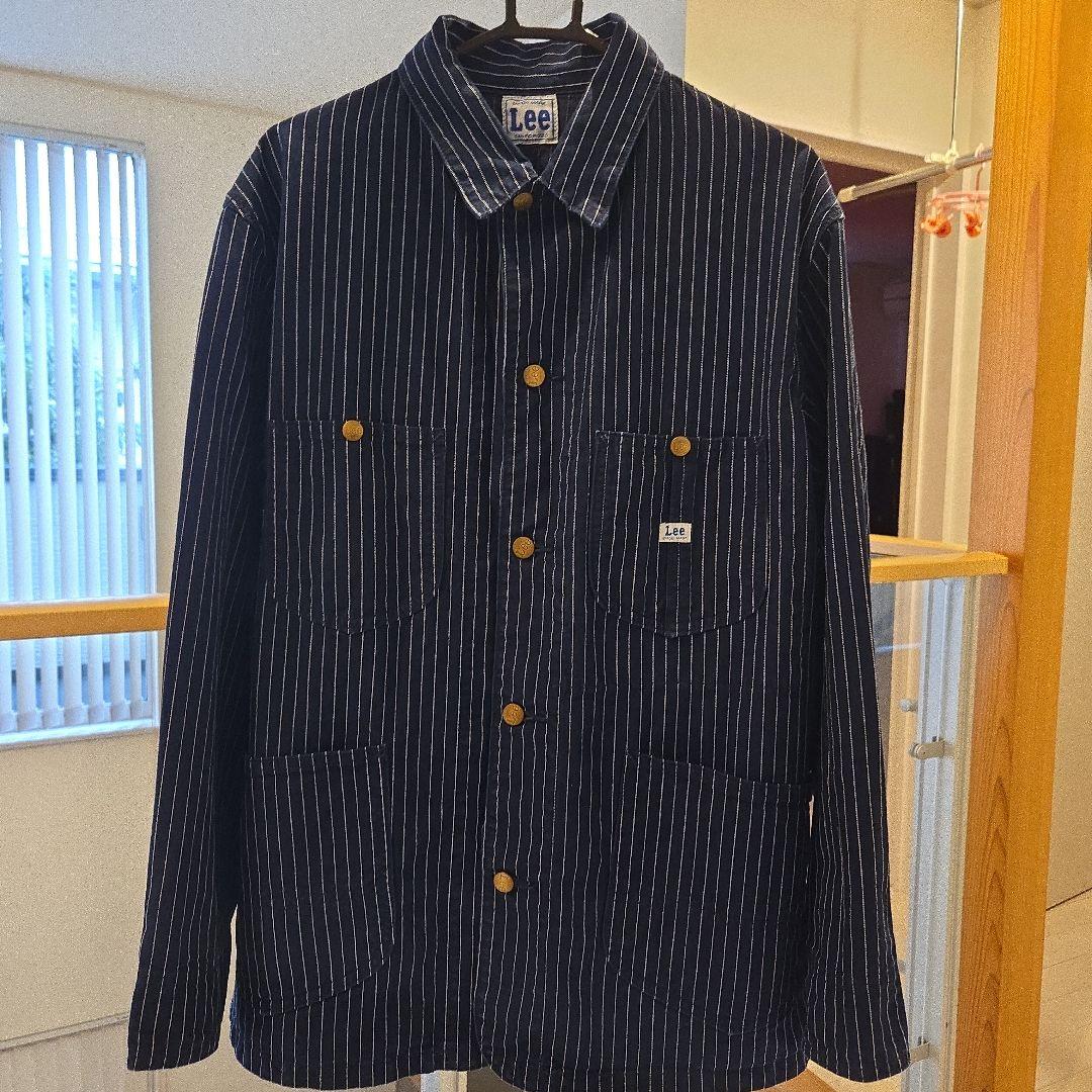 Lee DUNGAREES ロコジャケット カバーオール ストライプ