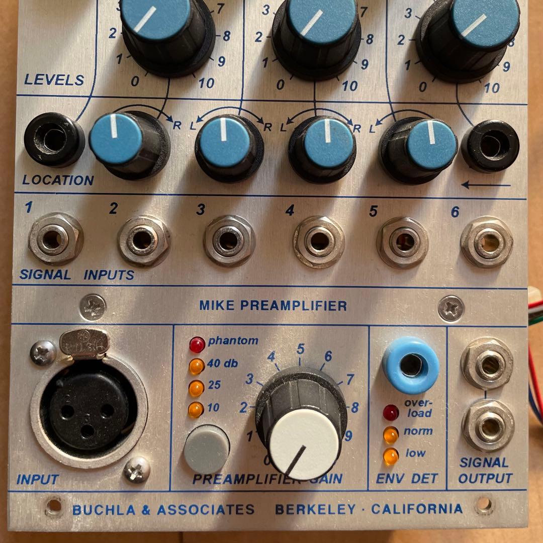 Buchla 207e mixer モジュラーシンセ