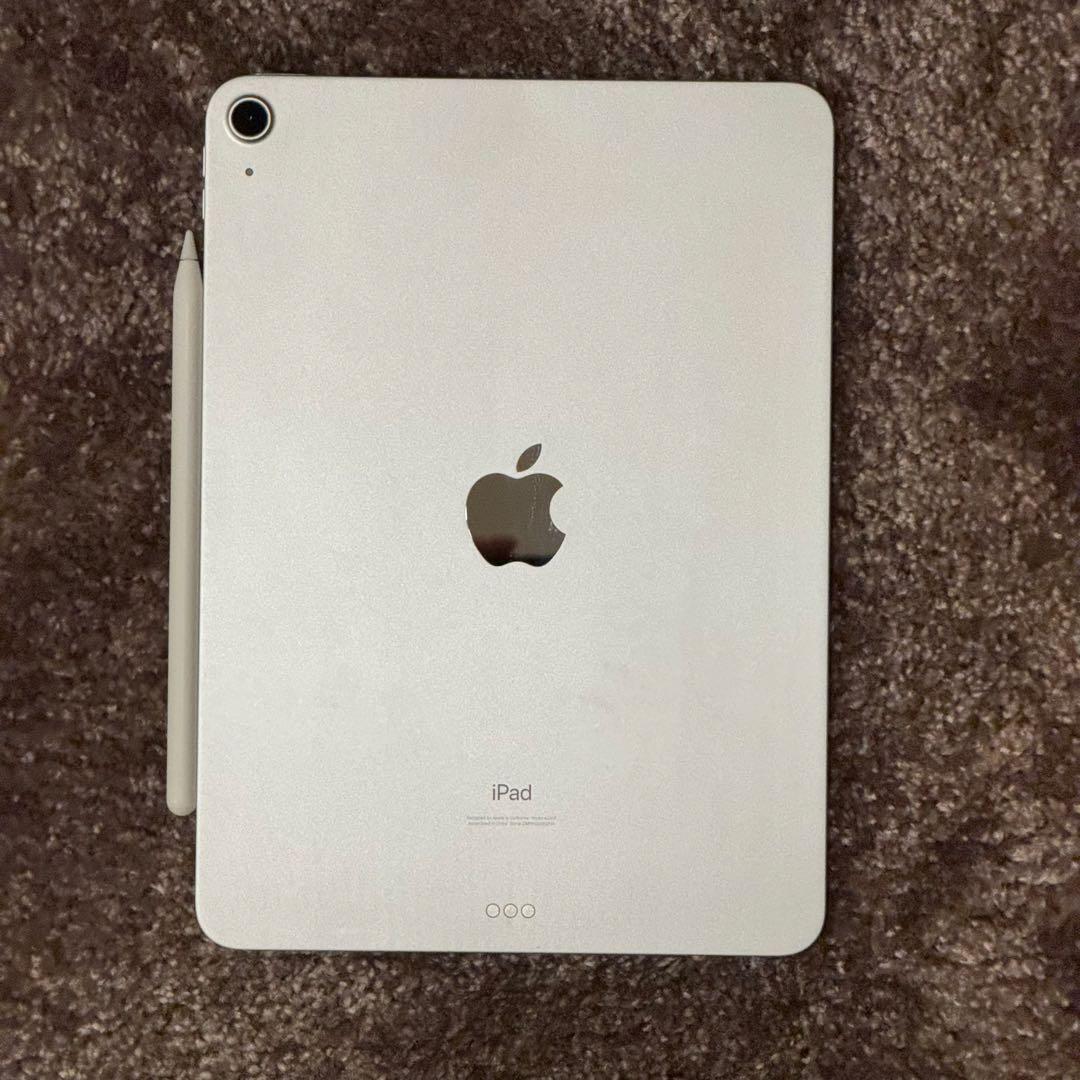 iPad Air (第4世代) シルバー 256GB。Apple Pencil付
