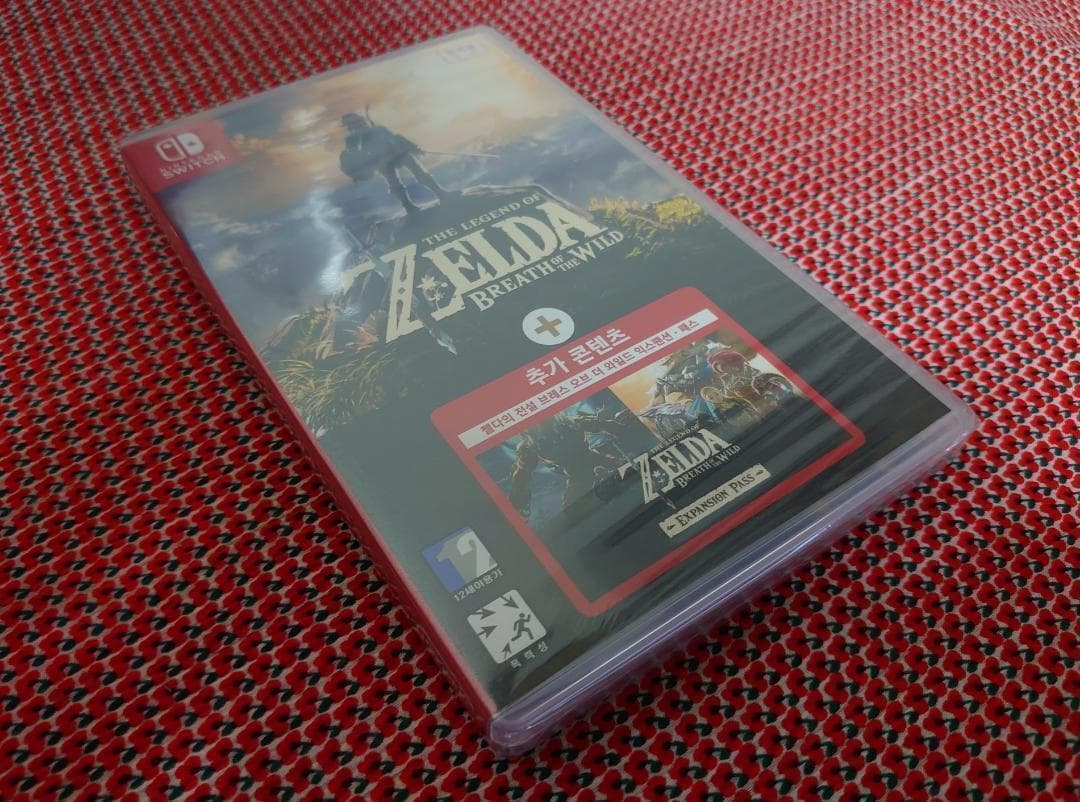 ゼルダの伝説 ブレス オブ ザ ワイルド ＋ エキスパンションパス新品 韓国版