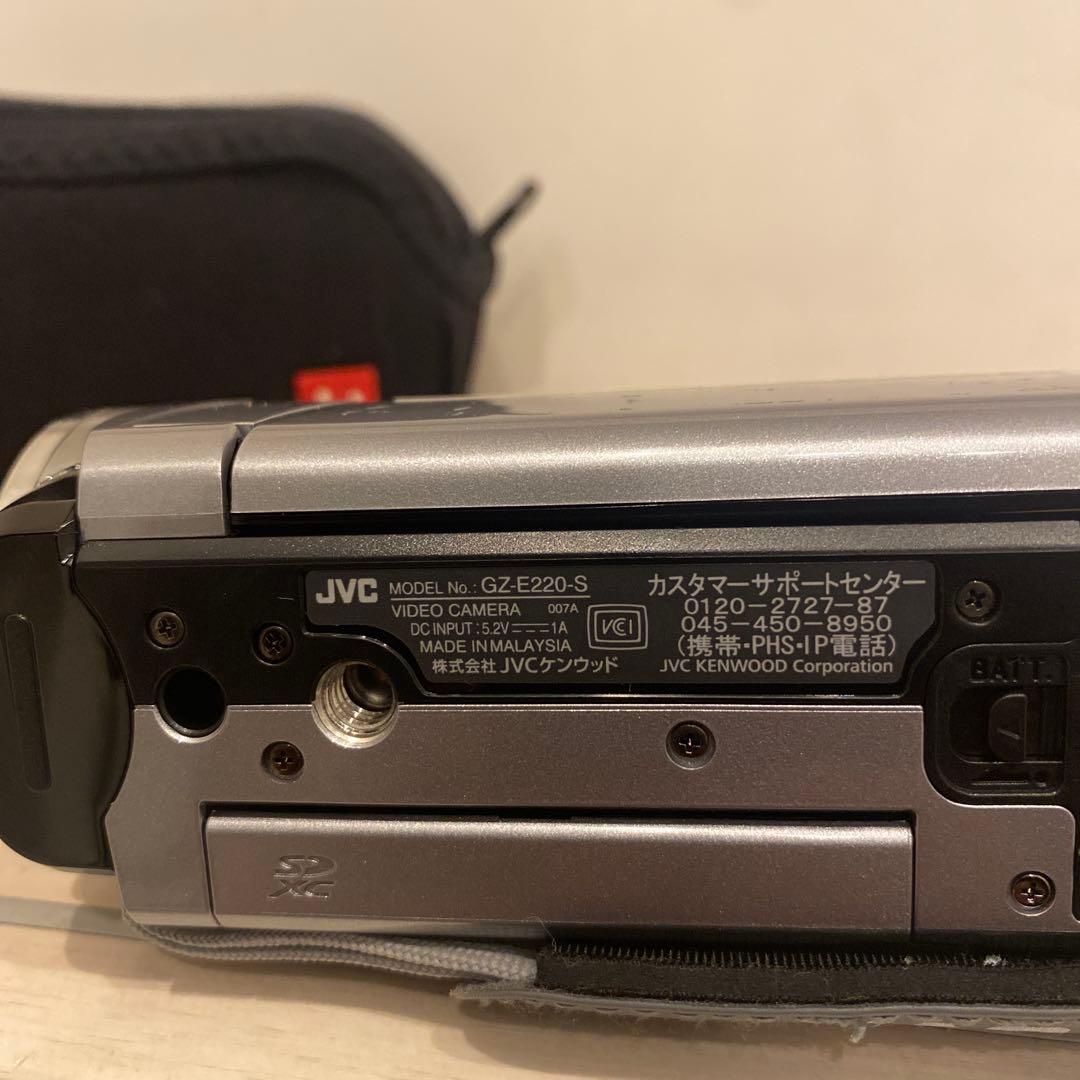 【動作品】JVC Everio GZ-E220-S フルHD ビデオカメラ