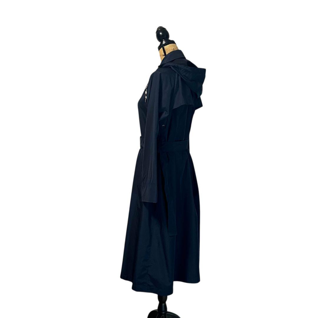 【美品✨️】【M】Aquascutum フード付き スプリングコート 撥水加工
