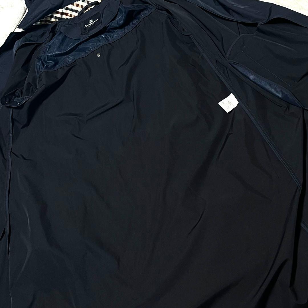 【美品✨️】【M】Aquascutum フード付き スプリングコート 撥水加工