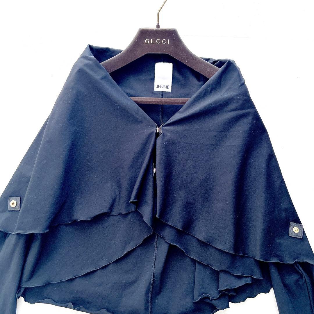 25SS✨希少美品　ジェンヌ　まんまるUVカットボレロ　カーディガンブラック S