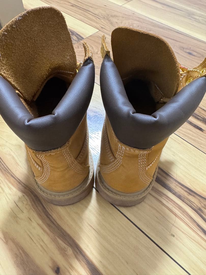 Timberland 靴　キャメル