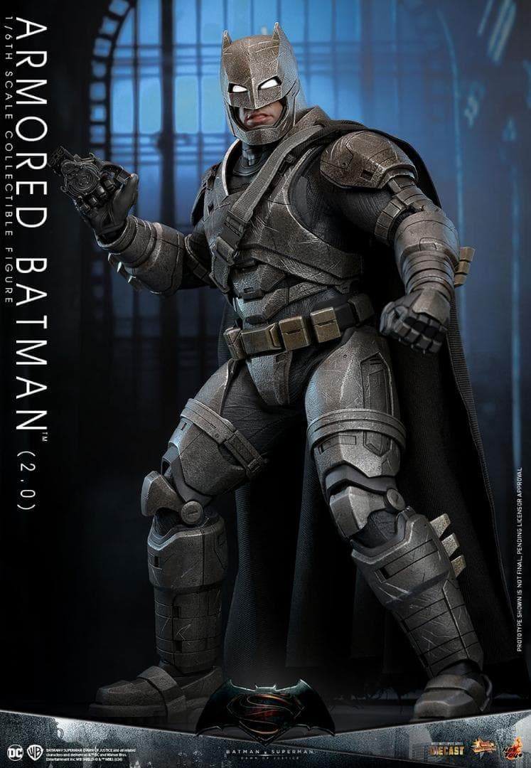 ホットトイズ1/6 アーマード・バットマン 2.0 通常版 MMS742D62