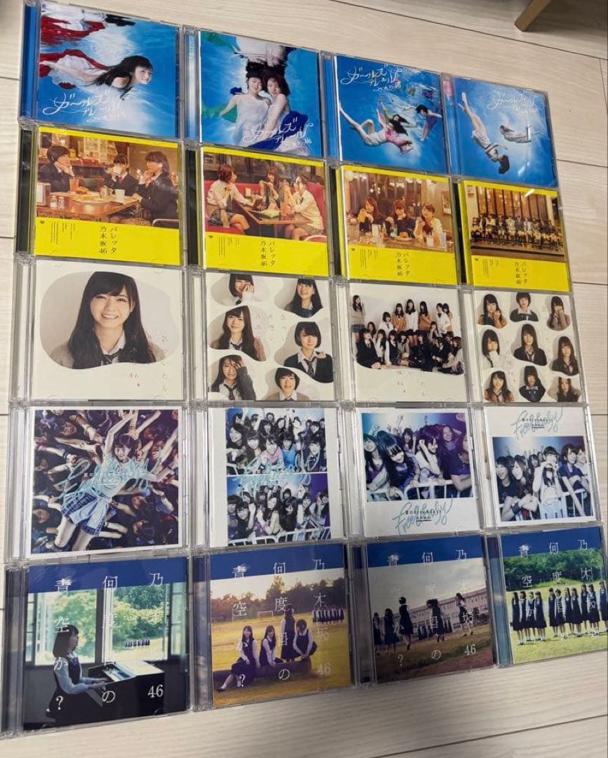 乃木坂46 シングルCD 1st〜36th 全タイプセット（生写真、応募券なし）