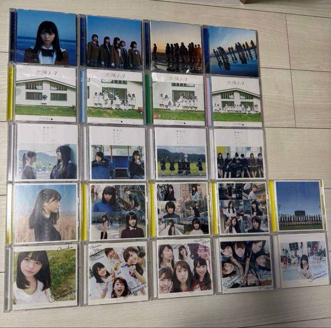 乃木坂46 シングルCD 1st〜36th 全タイプセット（生写真、応募券なし）