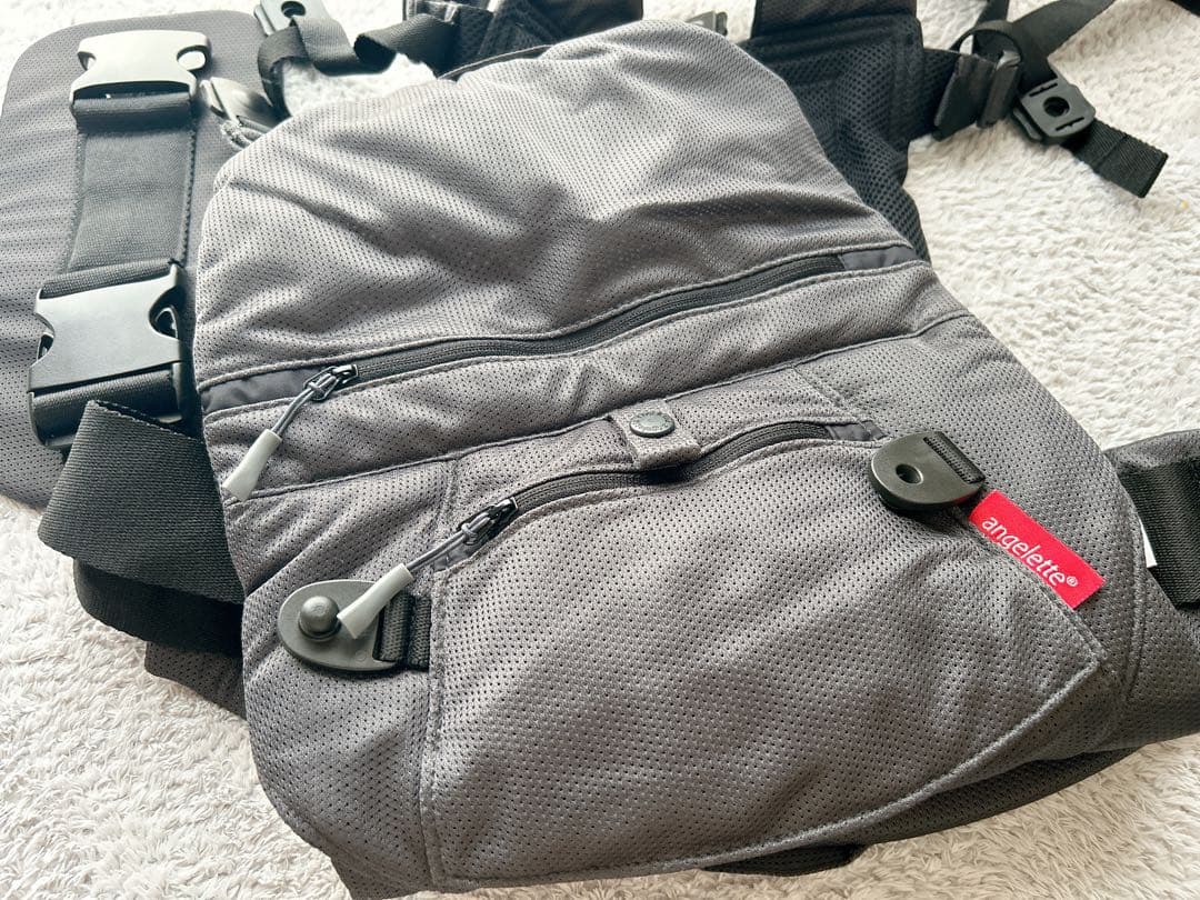 【美品】アンジェレッテ ベビーキャリア 抱っこ紐