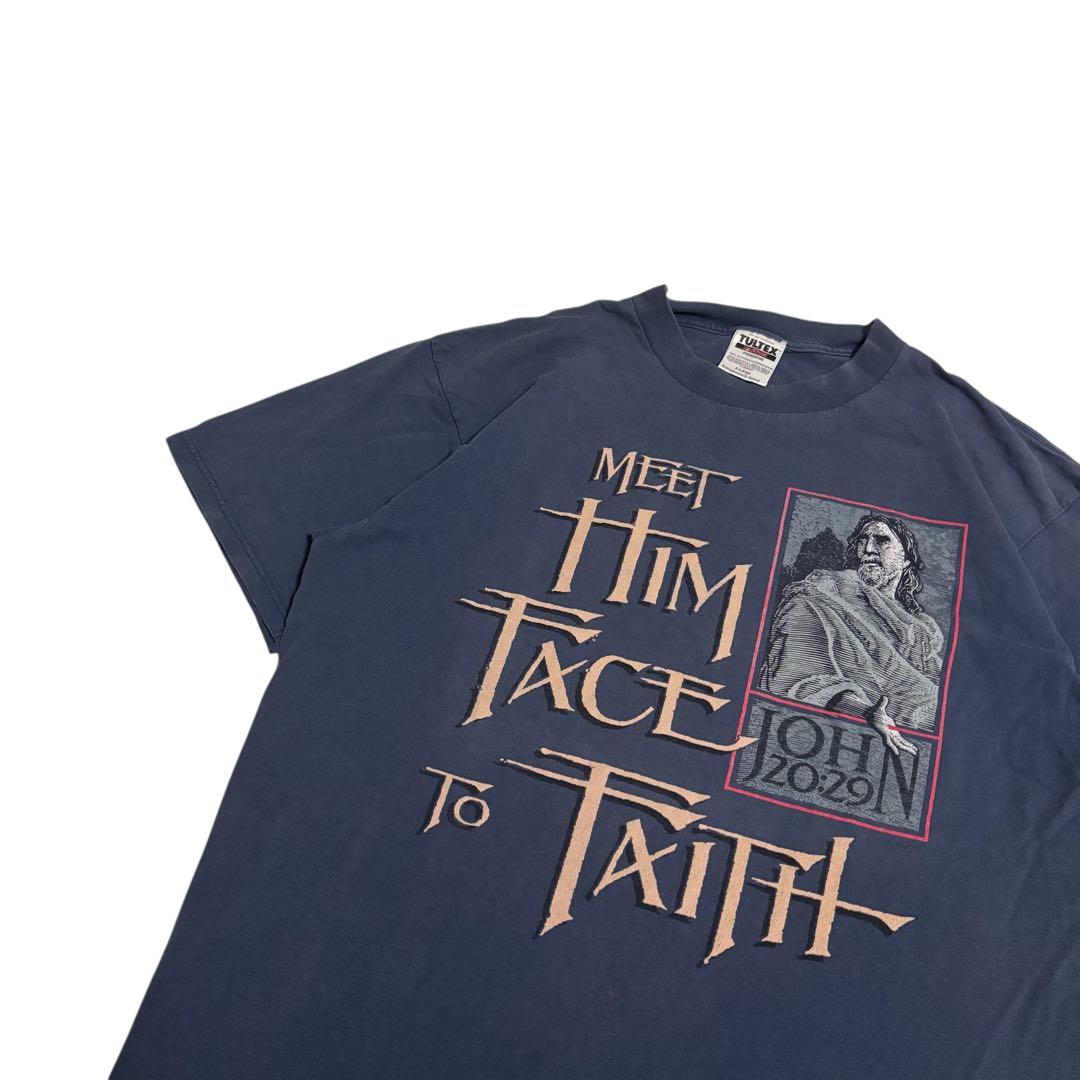 レア　90s JESUS ジーザス tシャツ ヴィンテージ キリスト　アート